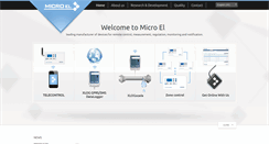 Desktop Screenshot of microel.hr
